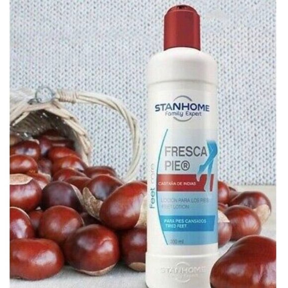 STANHOME FRESCA PIE CASTAÑA DE INDIAS HORSE CHESNUT TIRED FEET LEGS LOTION 300ml - Picture 2 of 5